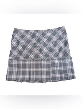 Y2K Pleated Mini Skirt